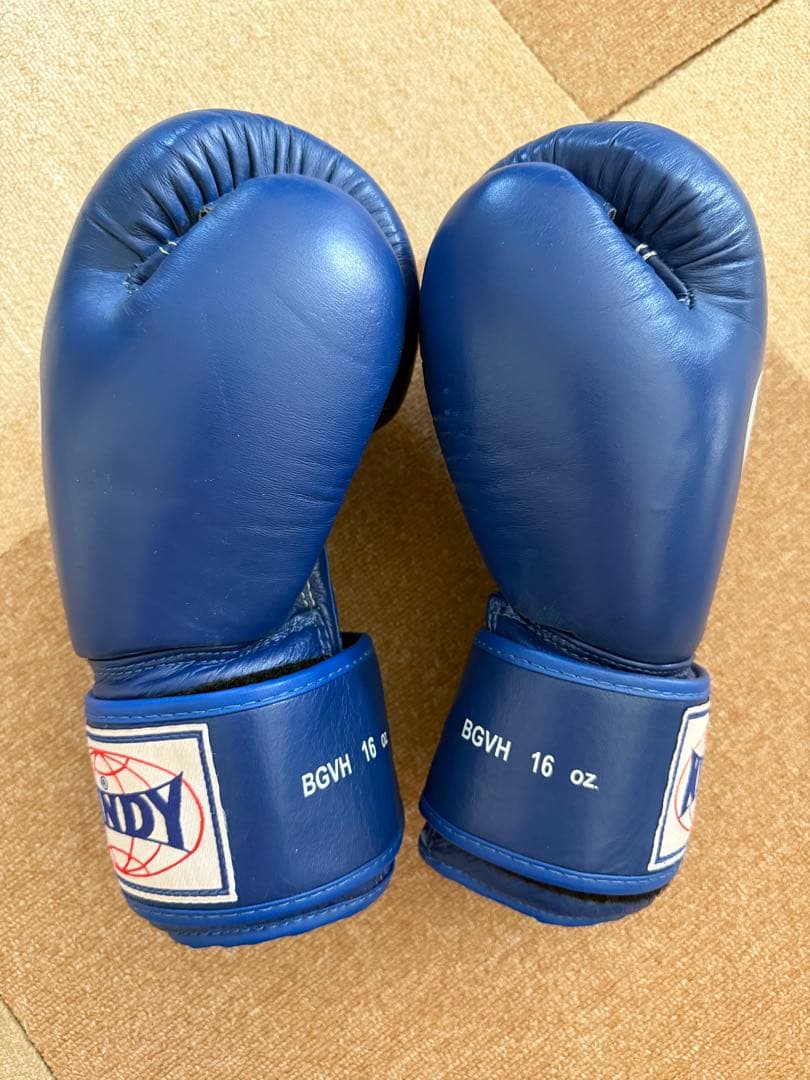 WINDY ボクシンググローブ 16oz 青