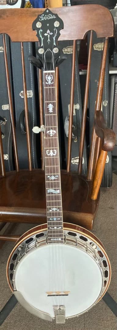 GoldStar バンジョー　GF-85 カスタムインレイ