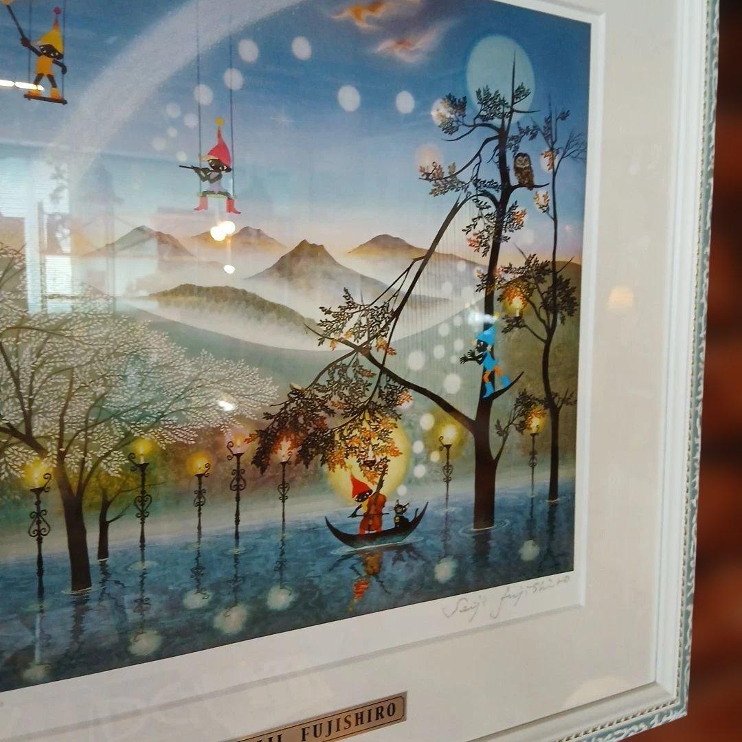 藤城清治 紙切り絵作品
