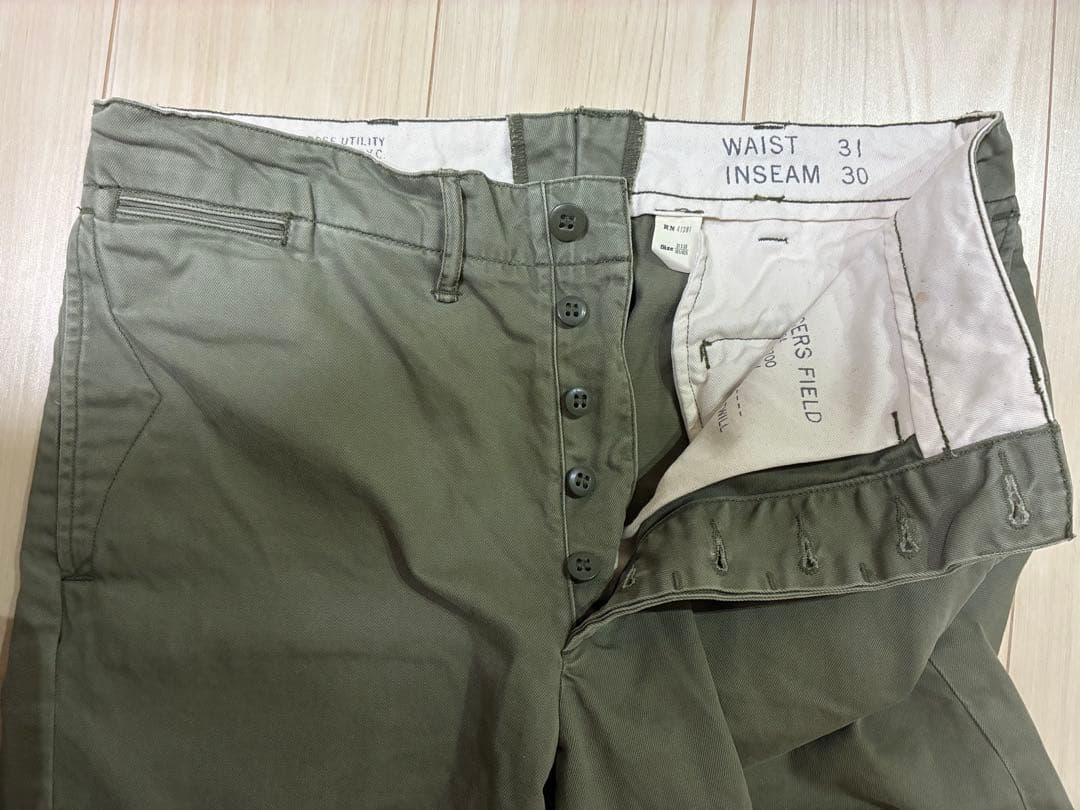 RRL ダブルアールエル チノトラウザーパンツ
