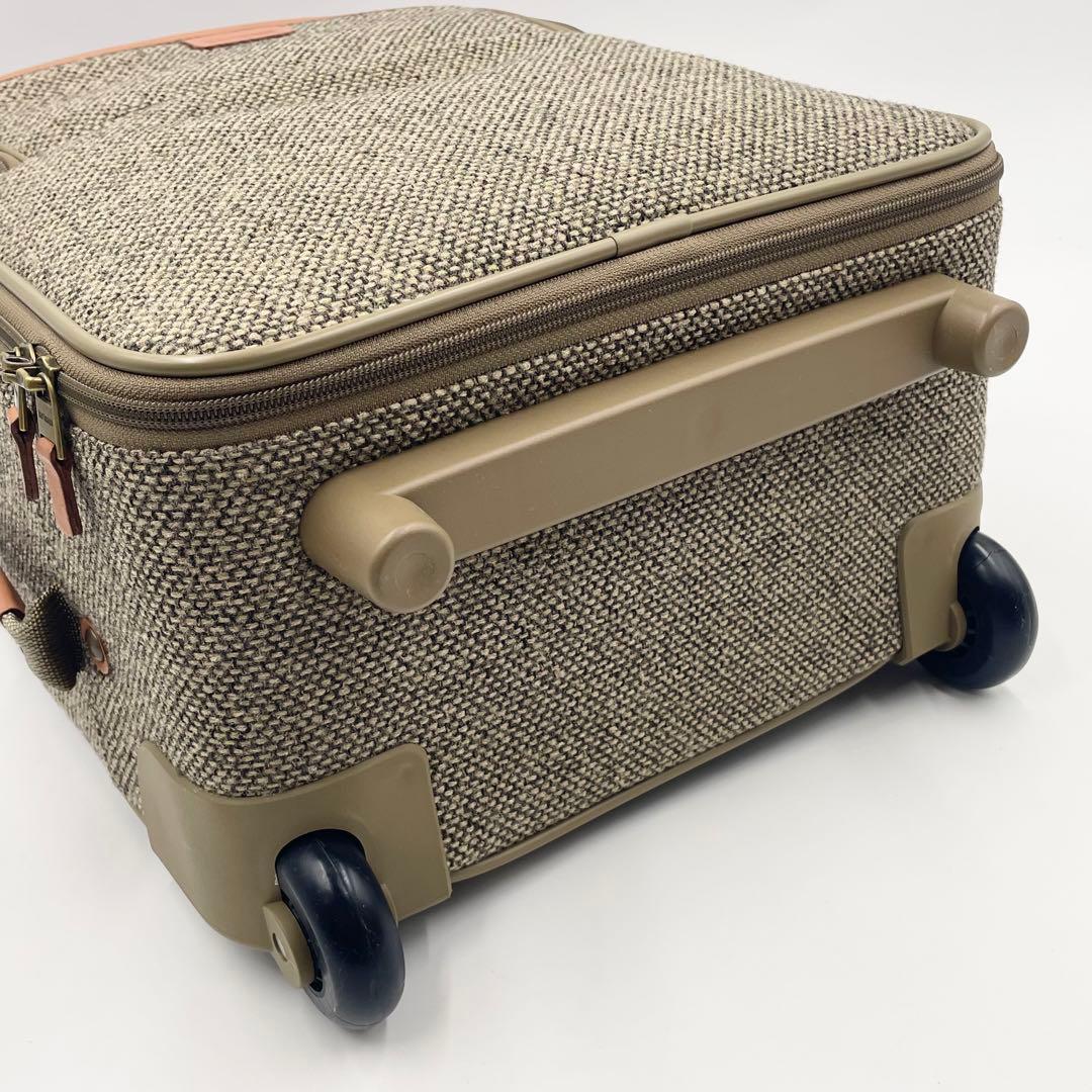 ハートマン hartmann 63 キャリーバッグ　機内持込◎ ツイード