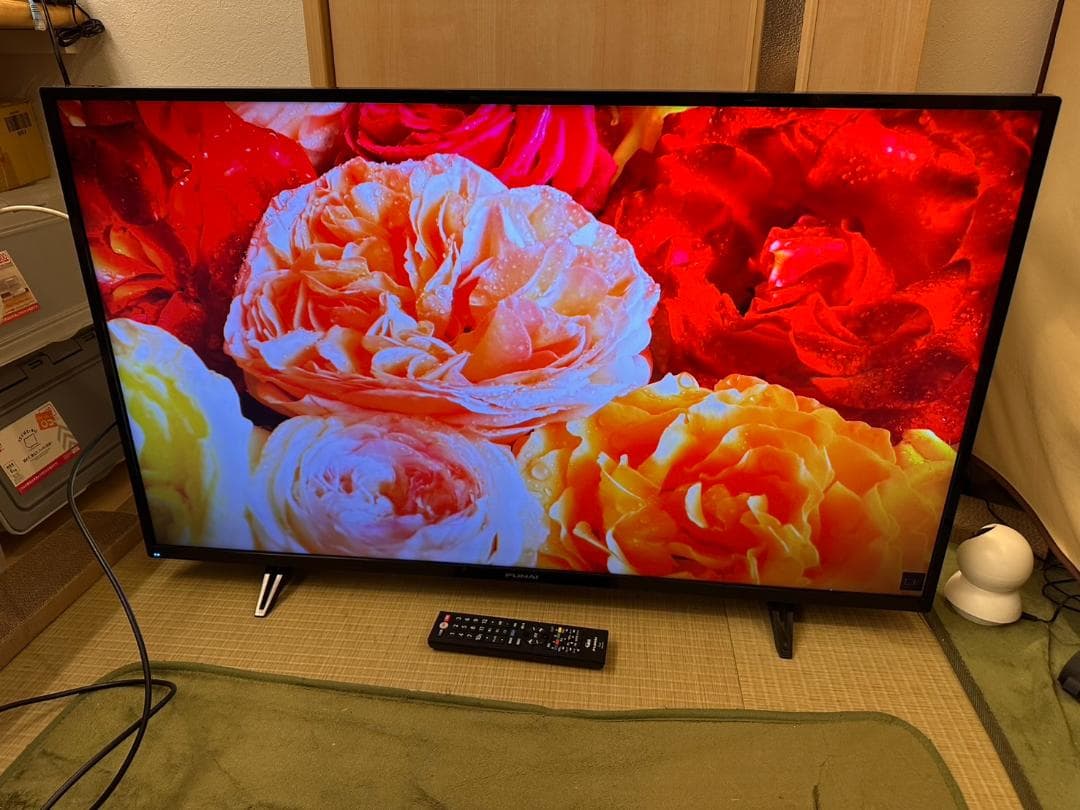 funai フナイ　43型 テレビ FL-43U3030　20年製　4K対応！