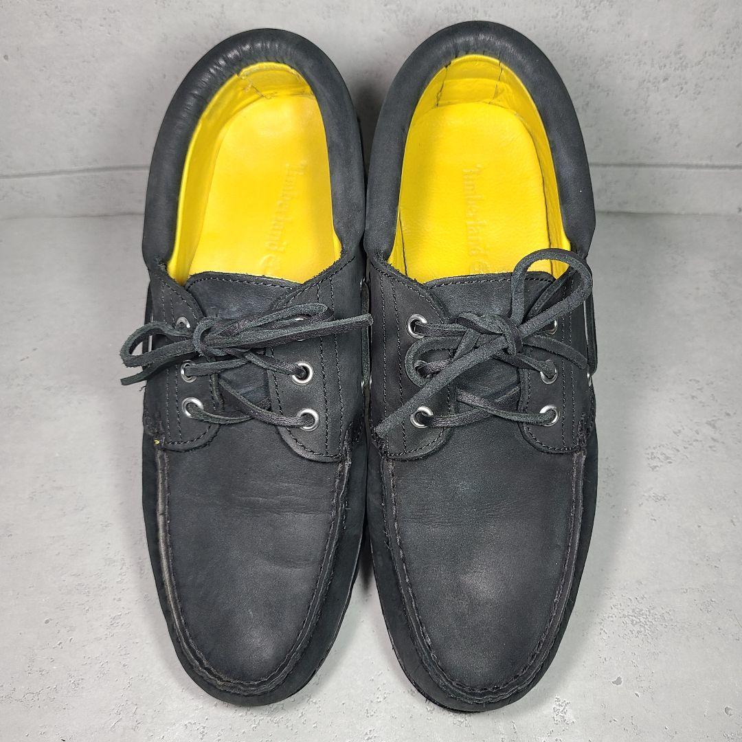 【Timberland】スリーアイ　0A5RWM 3eye モカシン ブラック