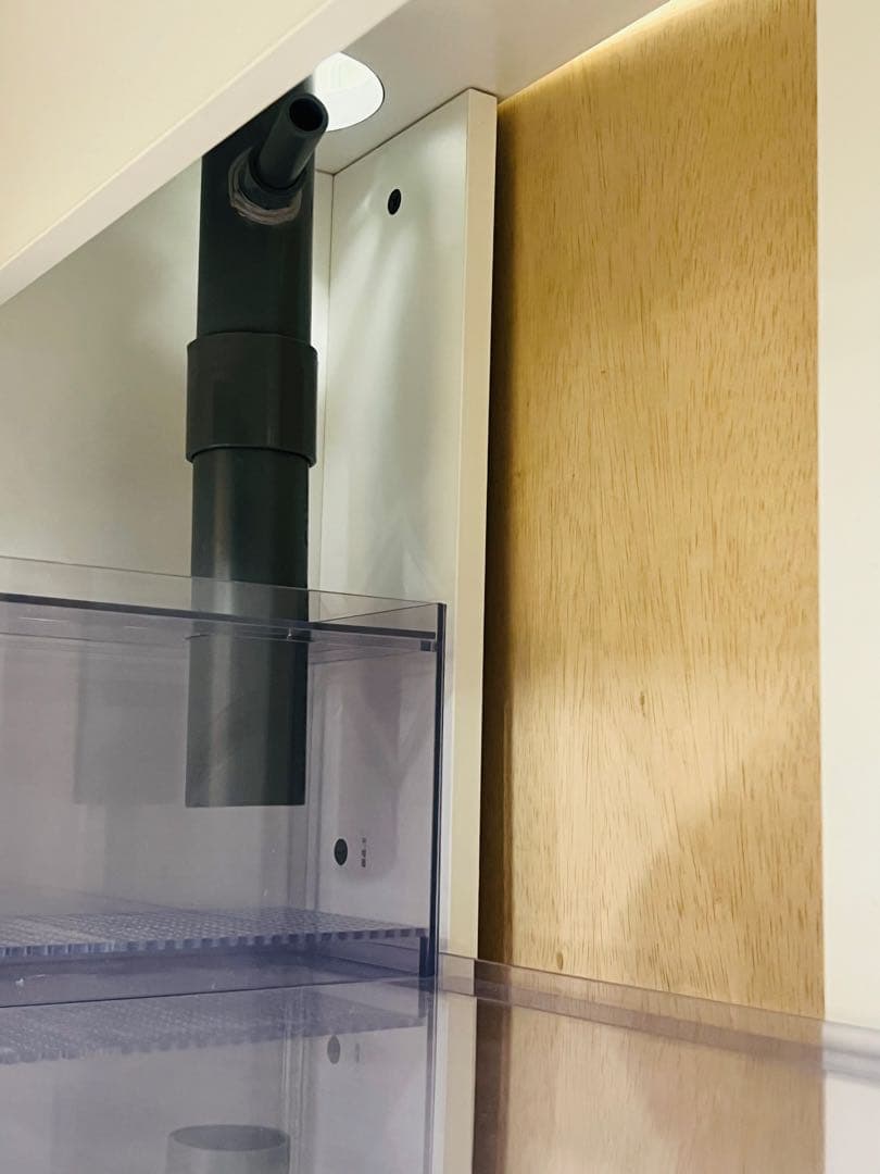 年内ラスト1セット限定　クリア＆ホワイト900サイズ　オーバーフロー水槽セット