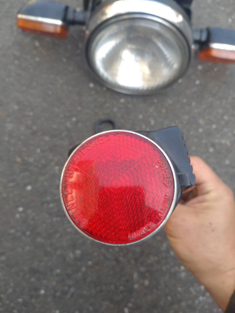 GSX400Eザリ用国内物実働外しライト回り一式セット