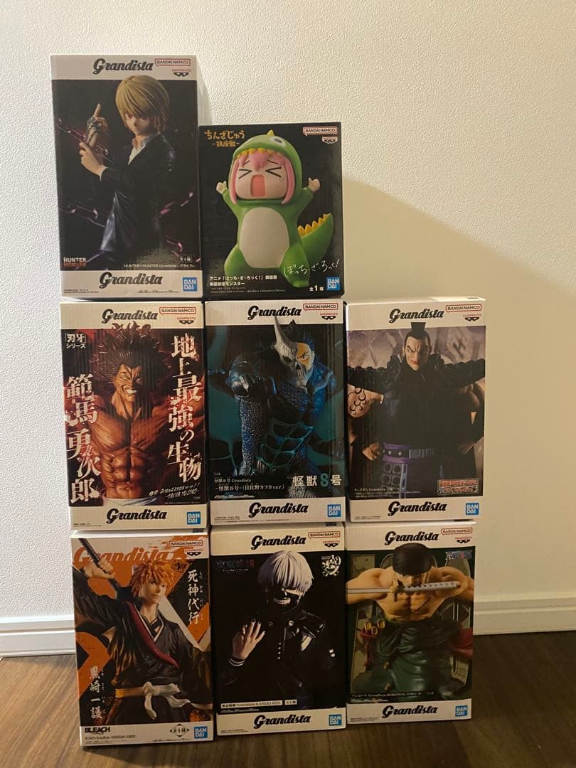 Grandista アニメキャラクター フィギュア まとめ売り