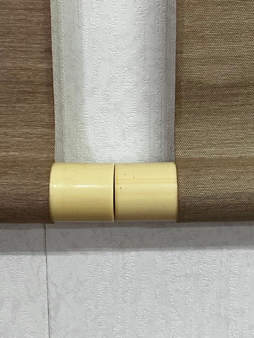 掛け軸 作:川合玉堂 題:清陰釣客水車新緑 双幅 掛軸 茶掛