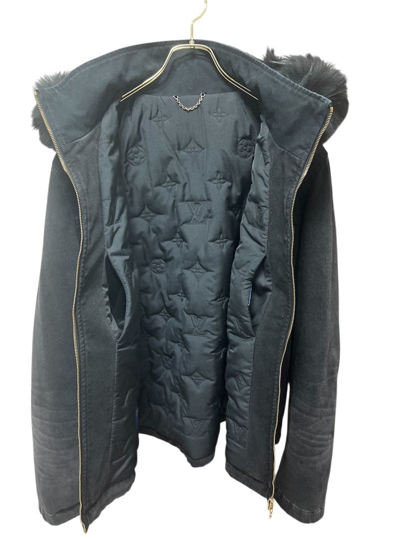 LOUIS VUITTON（ルイ・ヴィトン）　デニムパーカー　ファーブルゾン