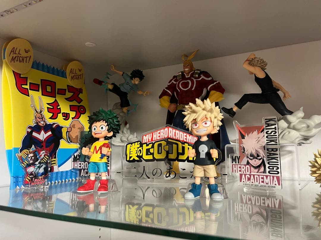 僕のヒーローアカデミア 2人のあこがれ 再現 ディスプレイ