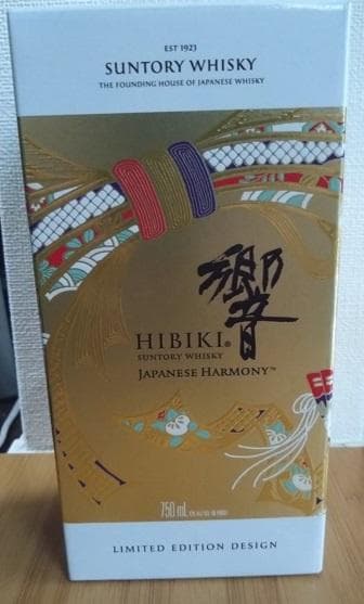 【米国限定品】 響ジャパニーズハーモニー 30周年記念 意匠ボトル