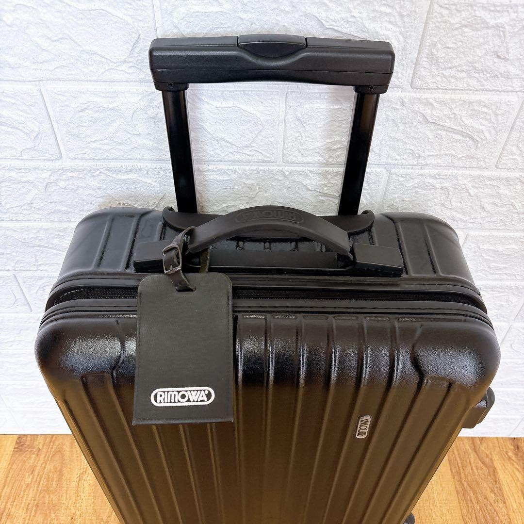 超美品　リモワ サルサ 機内持ち込み キャビントローリー 32L 2輪 ブラック