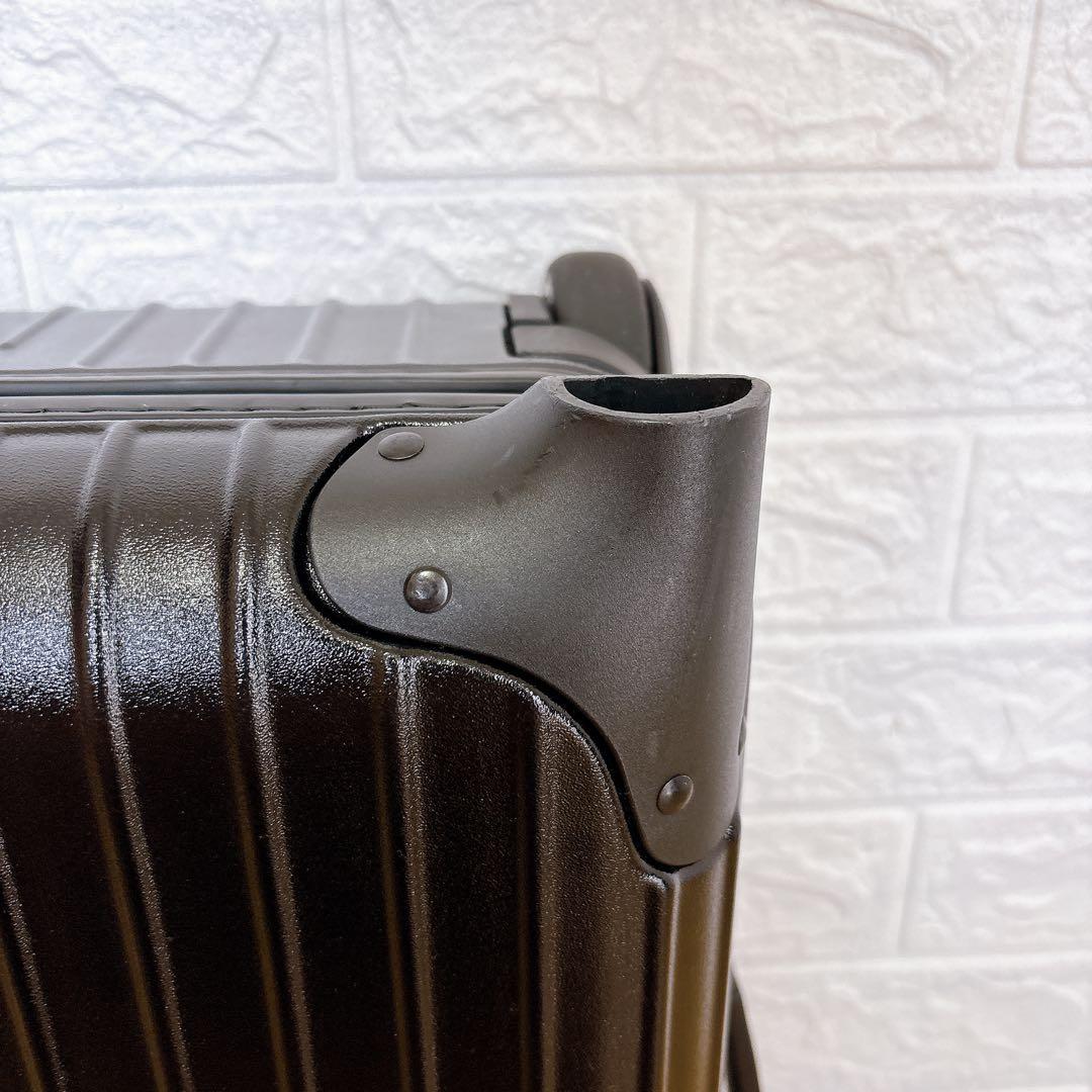 超美品　リモワ サルサ 機内持ち込み キャビントローリー 32L 2輪 ブラック