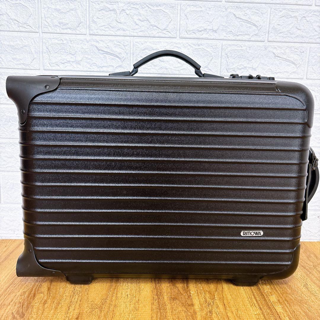 超美品　リモワ サルサ 機内持ち込み キャビントローリー 32L 2輪 ブラック
