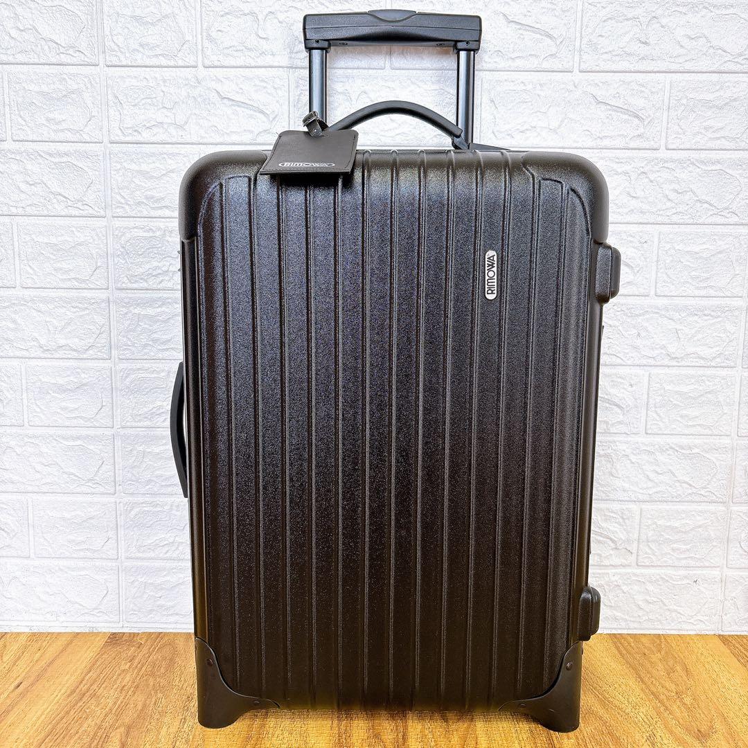 超美品　リモワ サルサ 機内持ち込み キャビントローリー 32L 2輪 ブラック