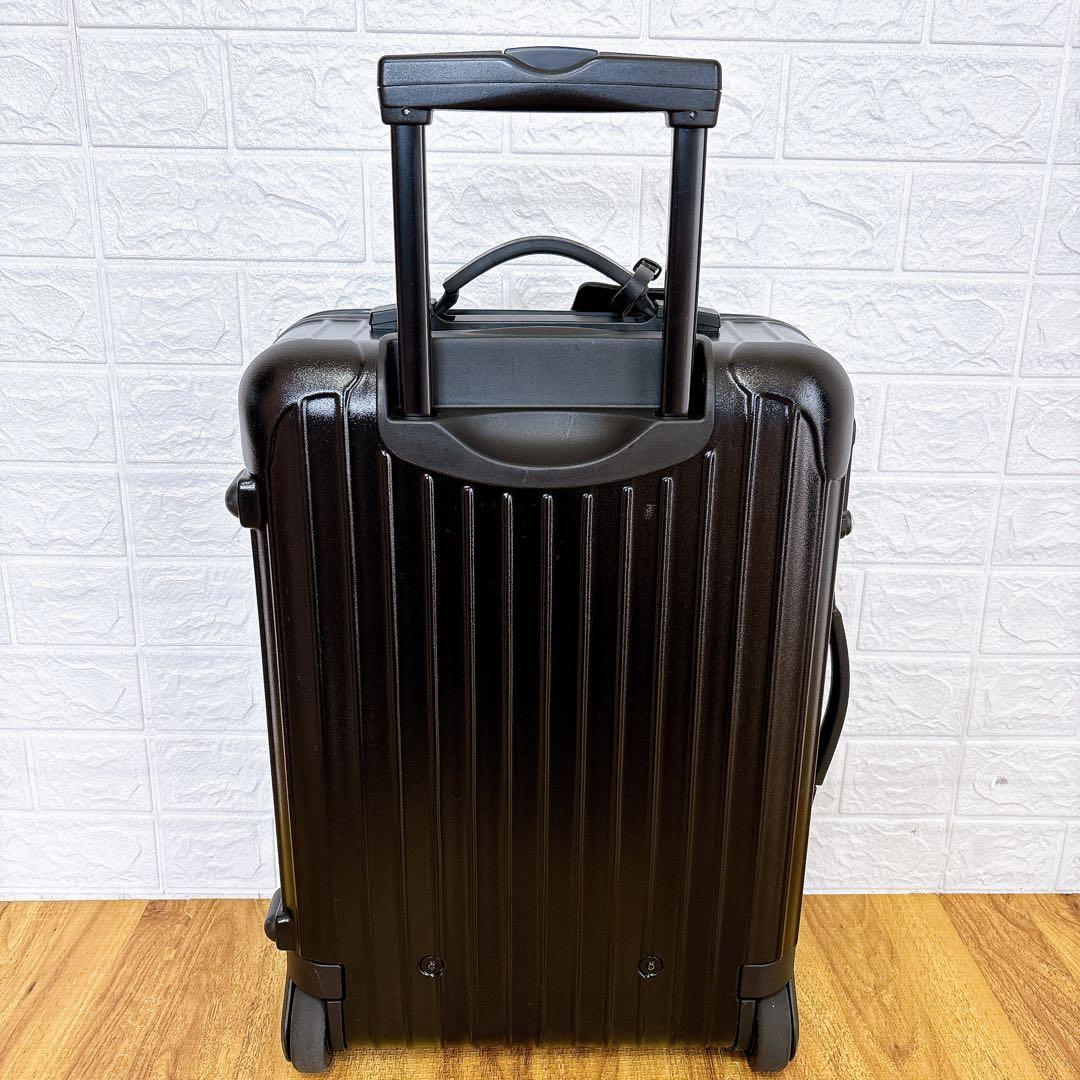 超美品　リモワ サルサ 機内持ち込み キャビントローリー 32L 2輪 ブラック