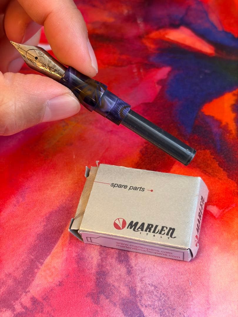 限定品 マーレン Marlen 万年筆 ル・レーヴ ペン先 F 14K 細字