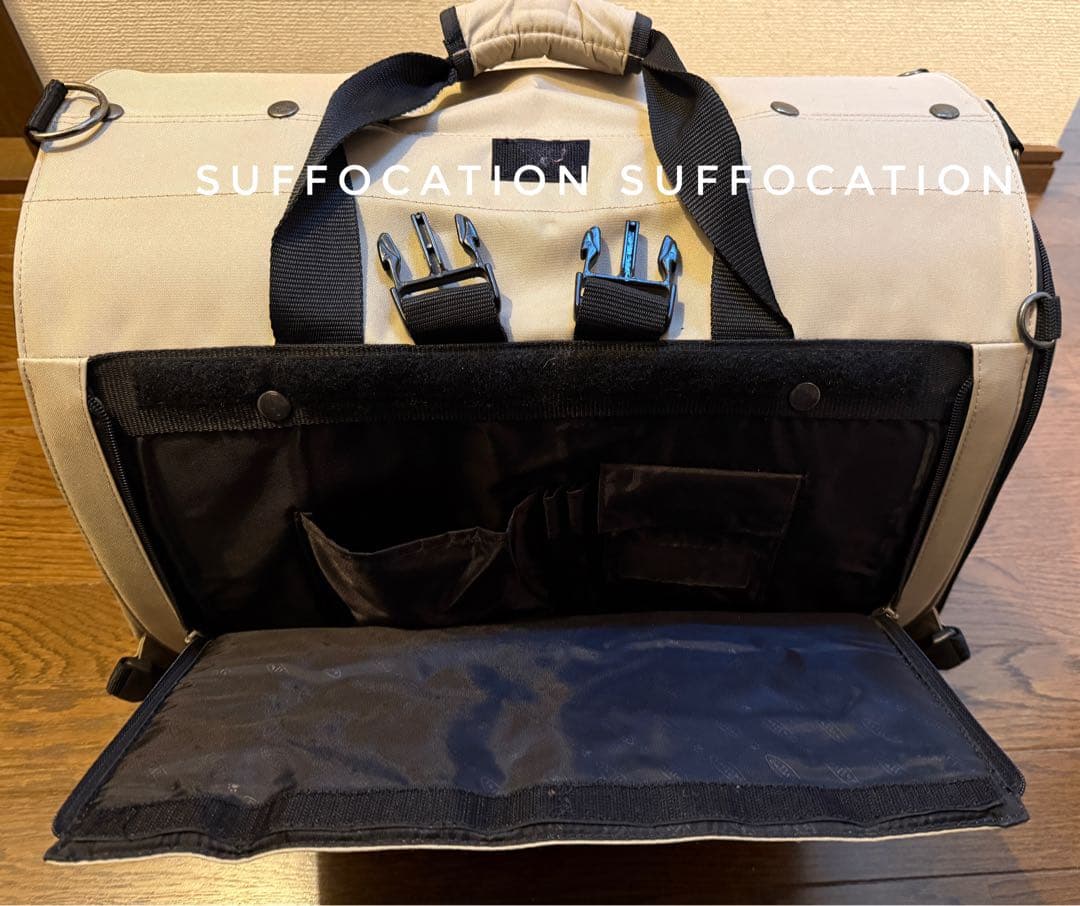 celltei ペット用キャリーバッグ　電車・バス、非常時にも！