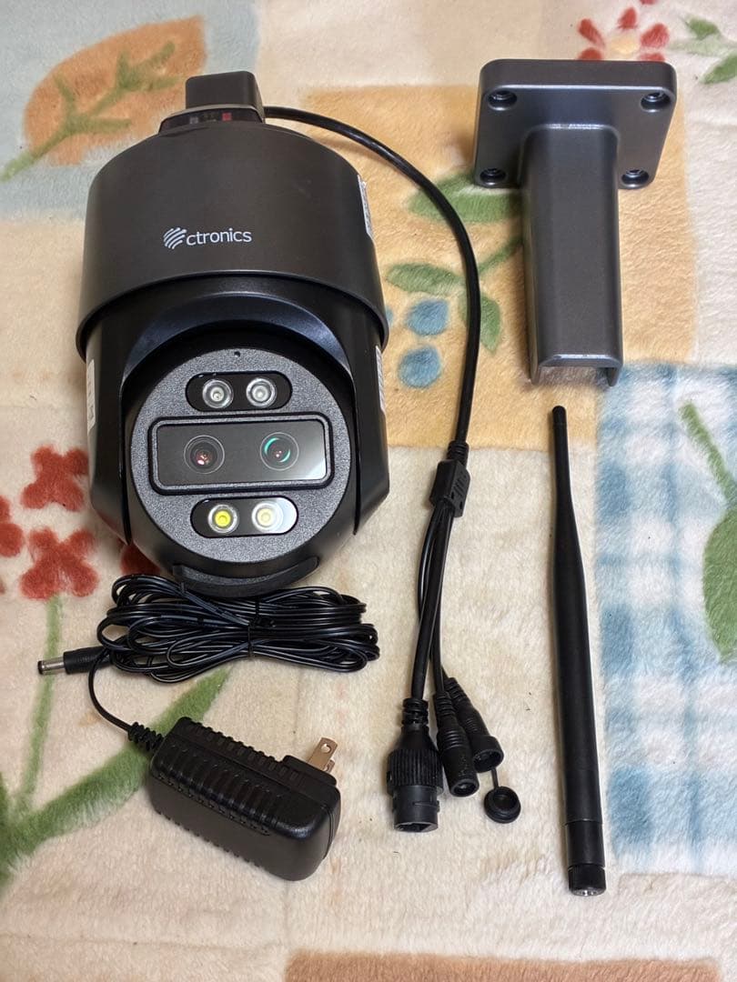 高性能　動作確認済み　Ctronics 4k 防犯カメラ 屋外 10倍ズーム