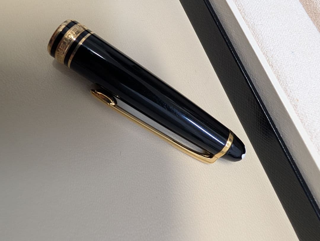 MONTBLANC モンブラン 万年筆 14K 黒 ケース付き