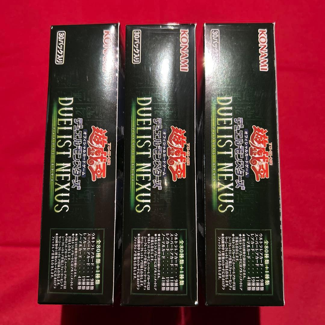 遊戯王　デュエリストネクサス　3BOX