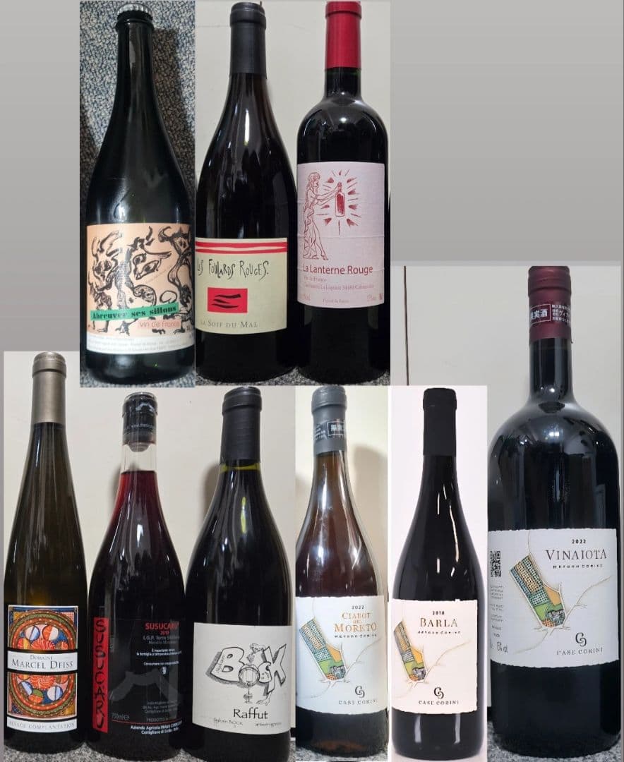 早い者勝ち　9本セット　ダニエルサージュ　カーゼコリーニ　自然派ワイン