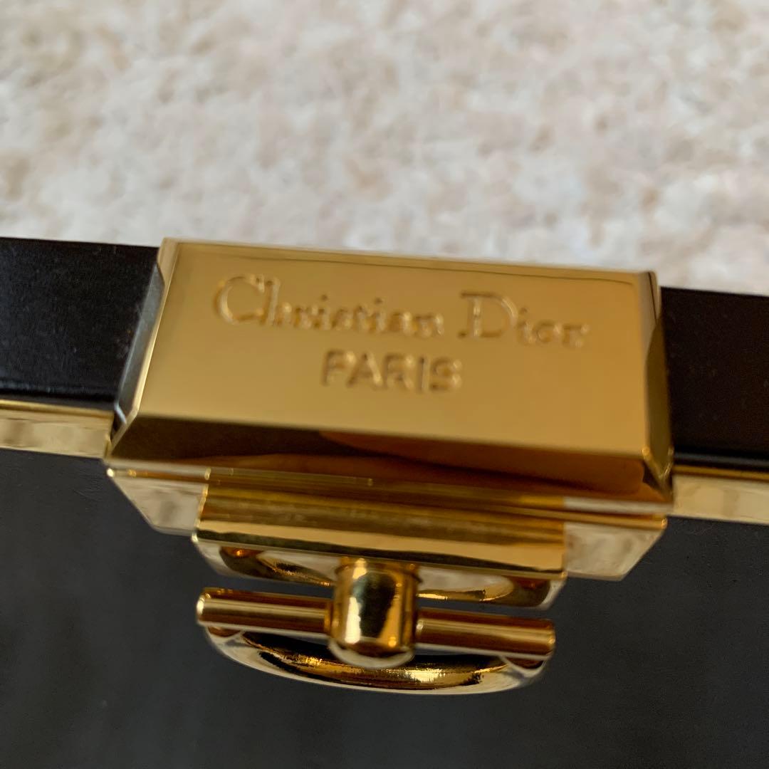 Christian Dior ブラックパーティーバッグ