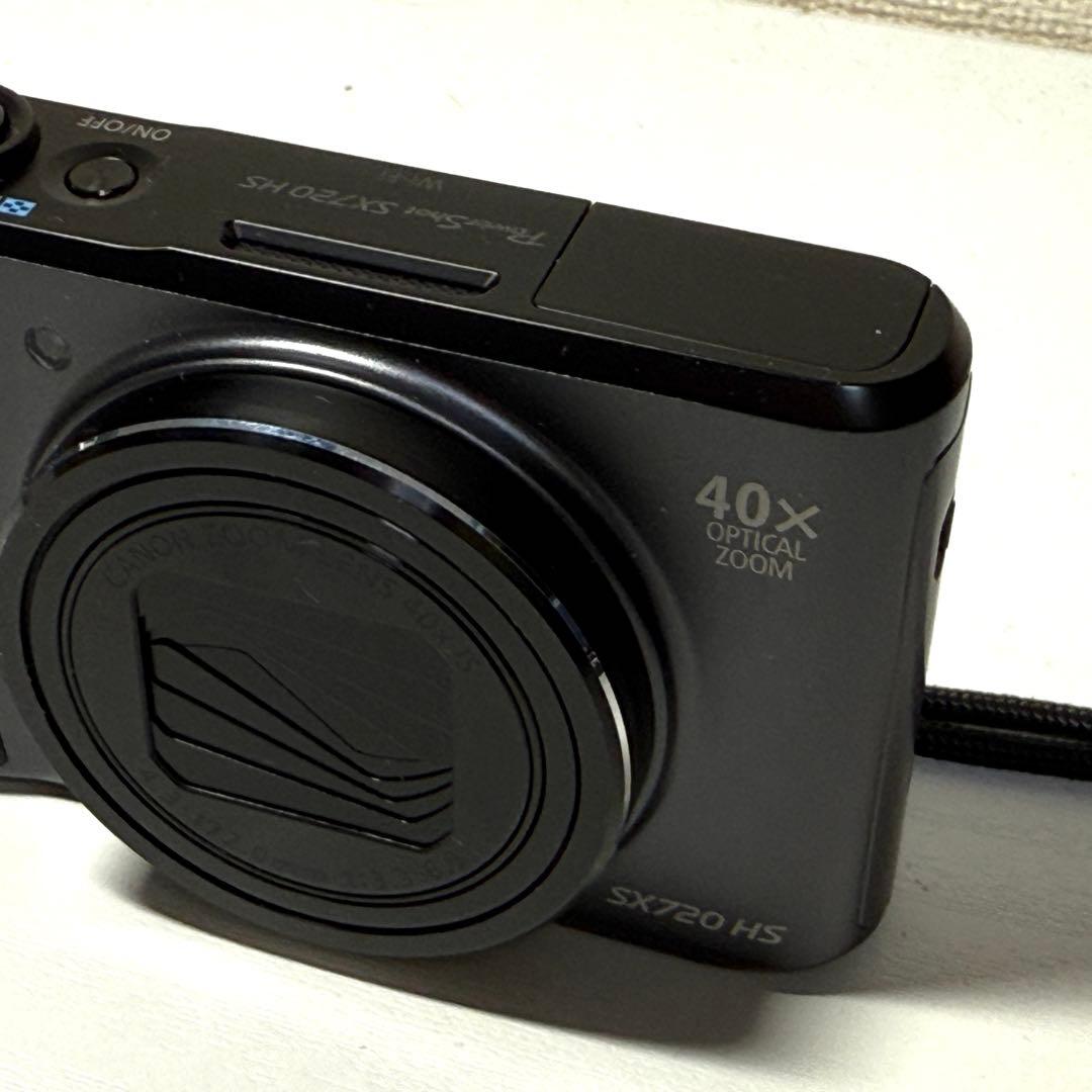【美品】Canon PowerShot SX720 HS (ブラック)