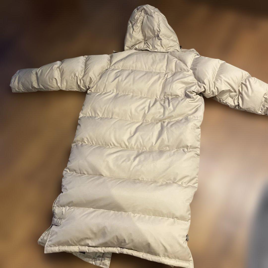 【極美品】X-united ベンチコート ロング ダウン　ベージュ　メンズＸＯ