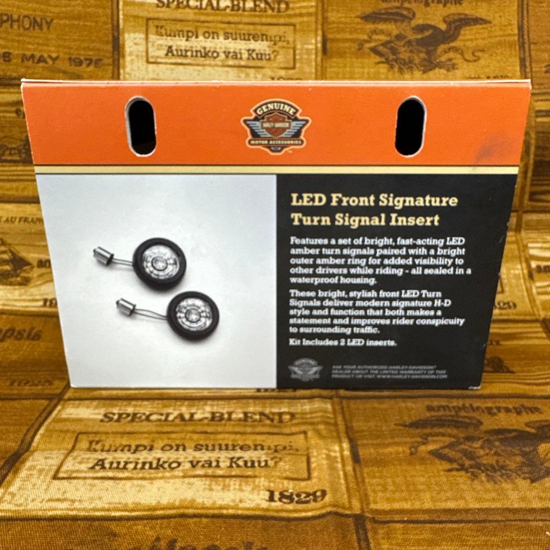 Harley-Davidson LEDフロントターンシグナル 純正 未使用品