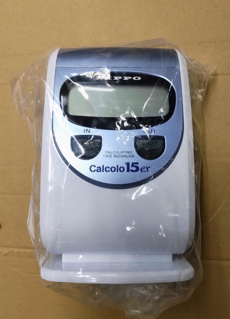 NIPPO Calcilo 15ex 計算タイムレコーダー