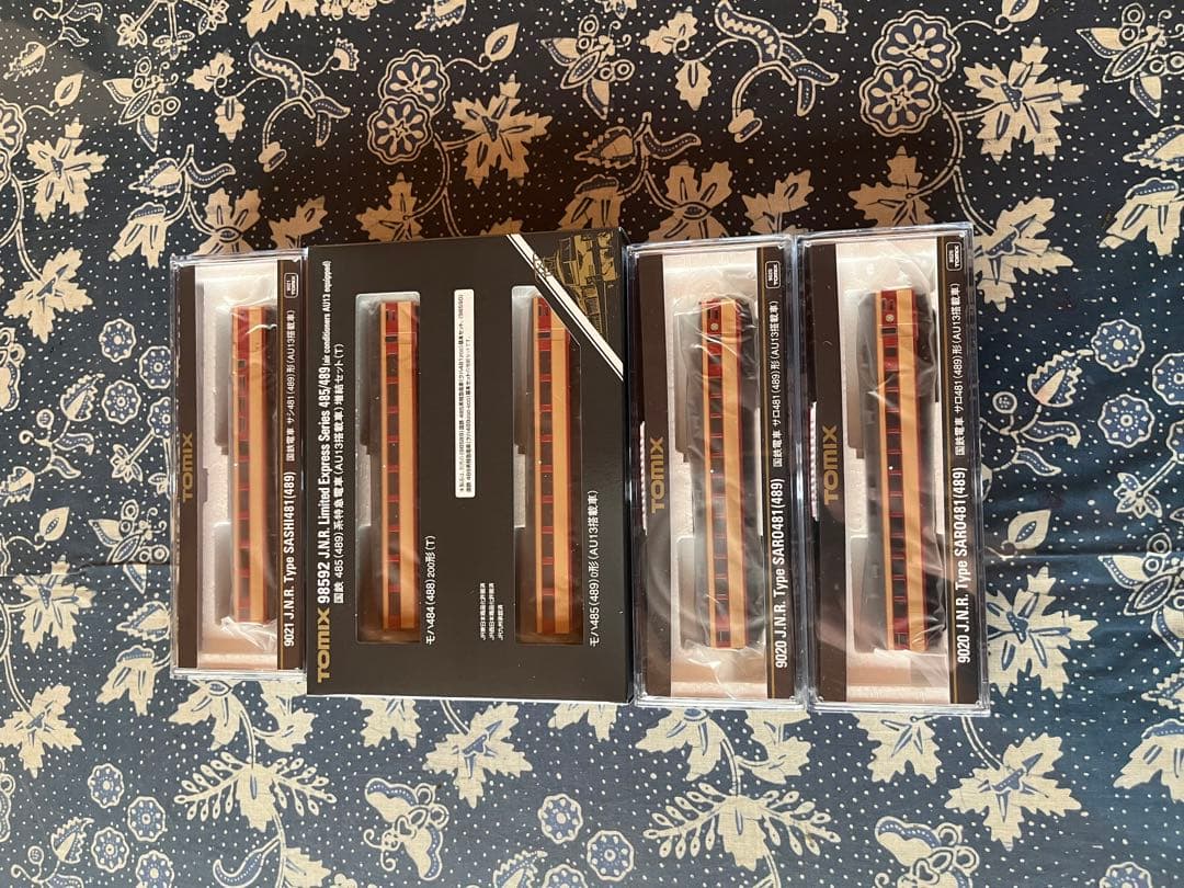 tomix 485系　489系　単品　増結セット　サロ　サシ　モハユニット