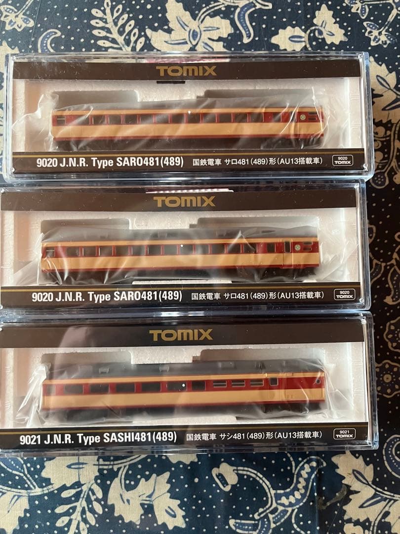 tomix 485系　489系　単品　増結セット　サロ　サシ　モハユニット