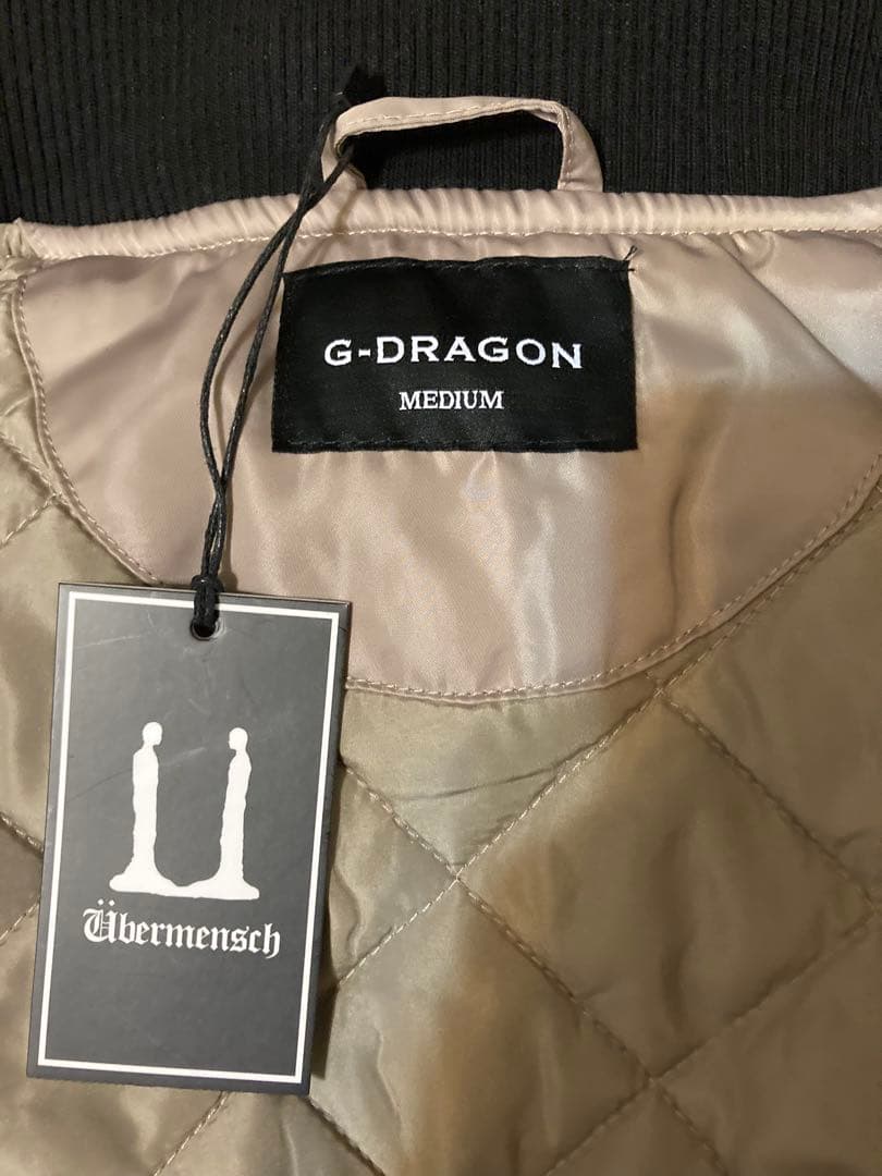 GDRAGON スカジャン シャンパンベージュ　US Mサイズ公式グッズ　完売品