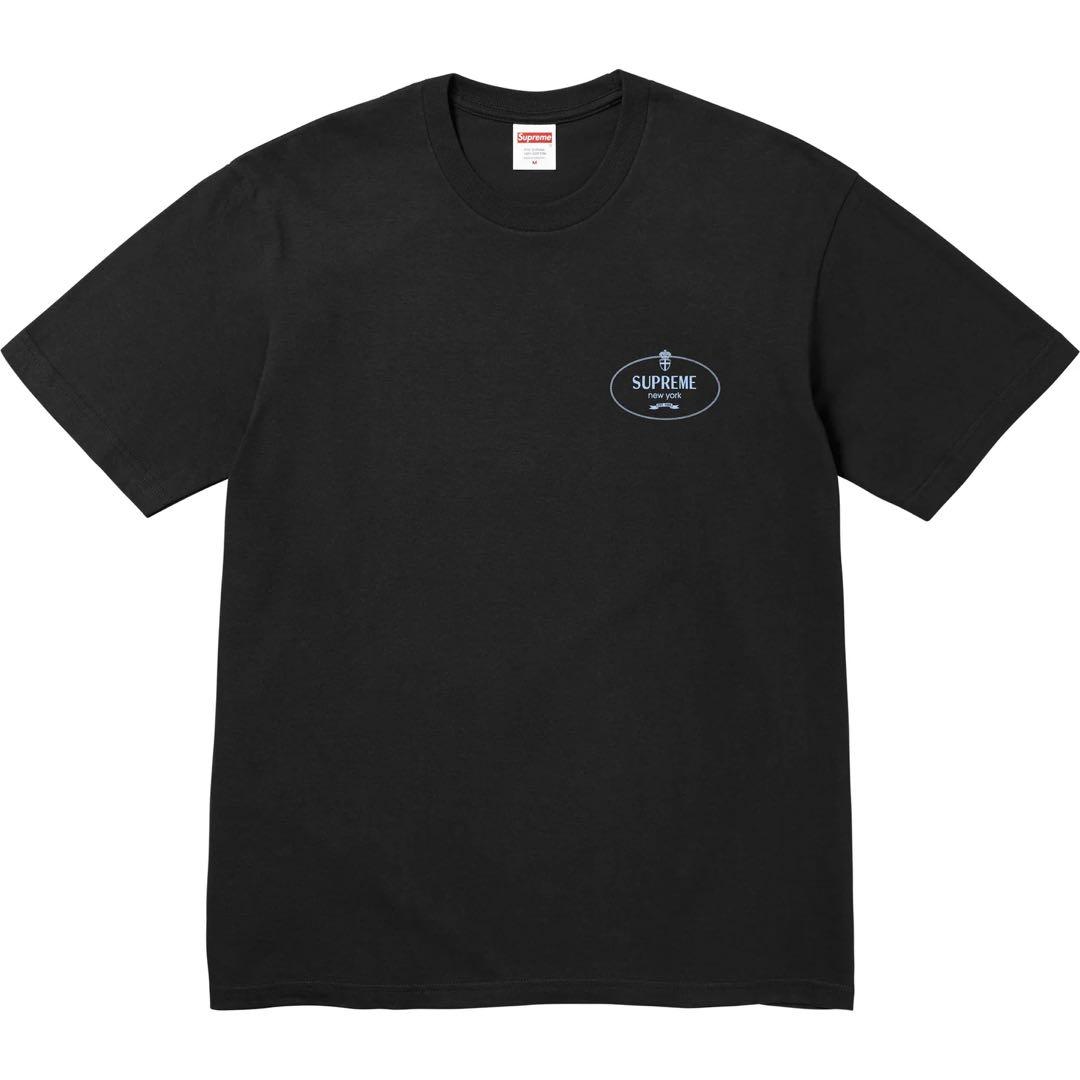 SUPREME Crest Tee 黒 L 新品未使用