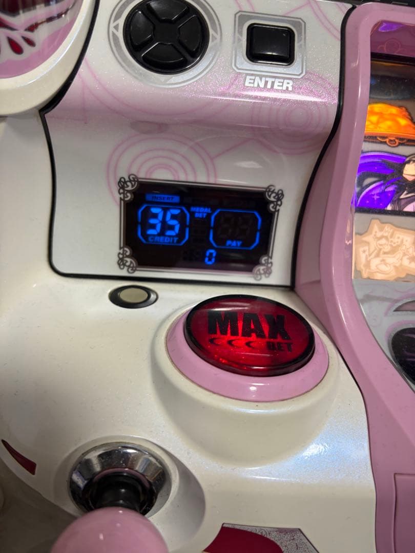 Macy まどマギ2 パチスロ機 ホワイト　自宅まで配送