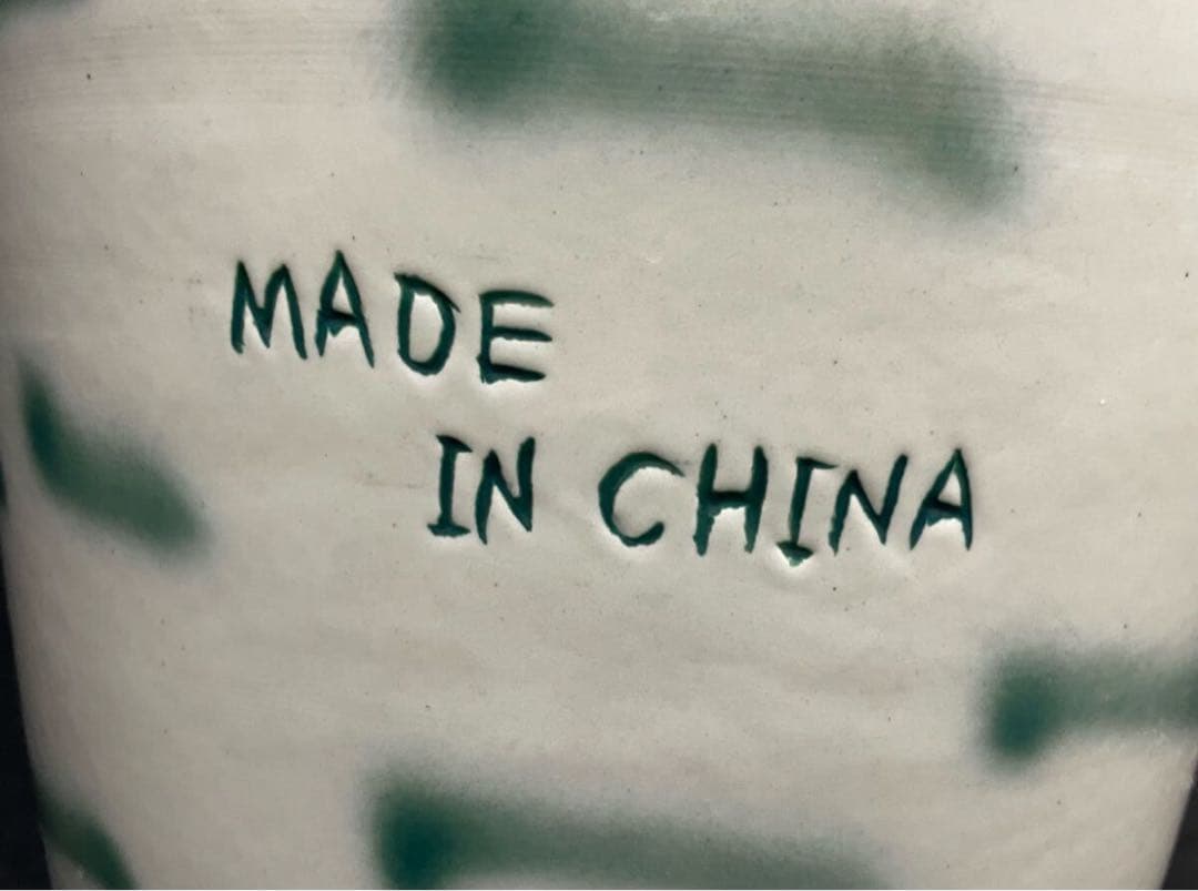 中国美術 特大花瓶 高さ約98cm 飾り壺 置大型インテリア 花柄 大壺