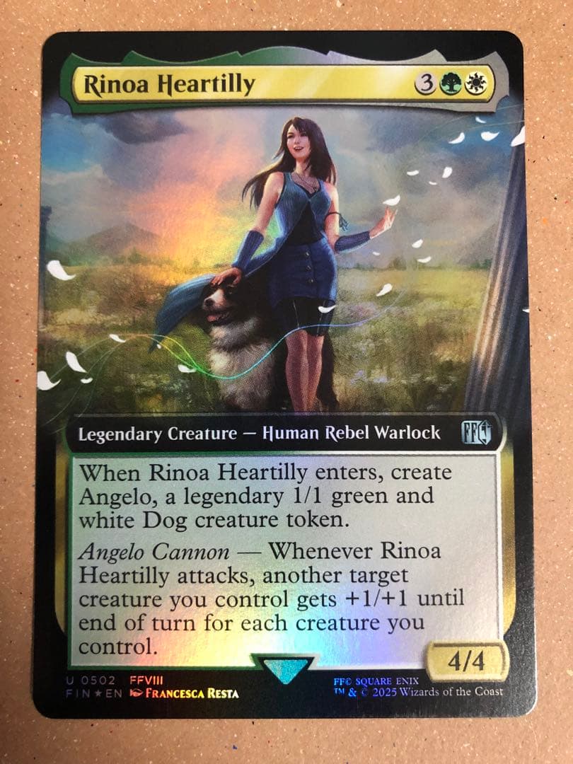 リノア・ハーティリー　英語版　拡張アート foil