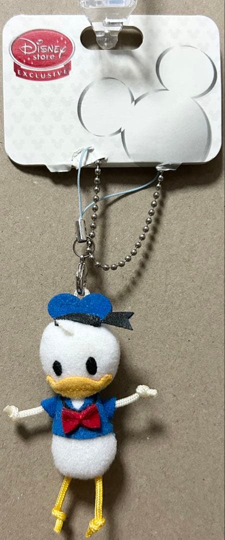 東京ディズニー　ストア　ドナルドダック ぬいぐるみ　プラッシュストラップ　レア