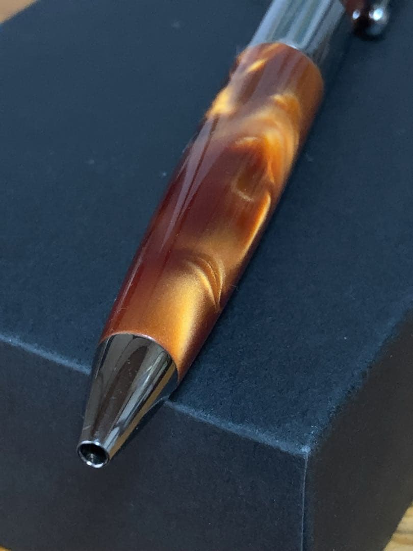 ROMEO ボールペン No.3 太軸 イタリアンアンバー