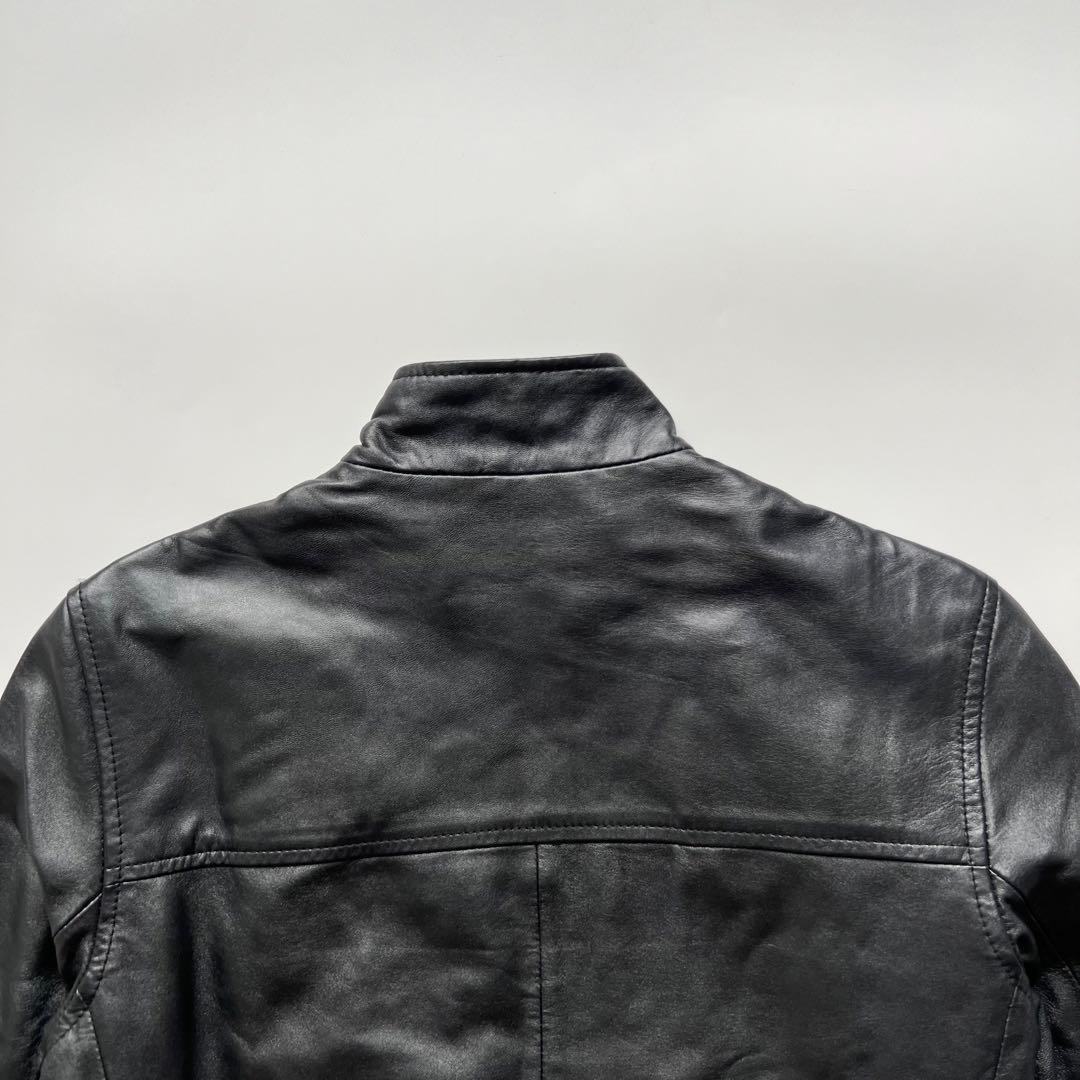 00s アルマーニエクスチェンジ アーカイブ 革ジャン ライダース A989