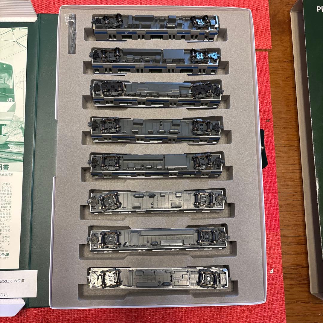 KATO E531系（常磐線）8両基本セット