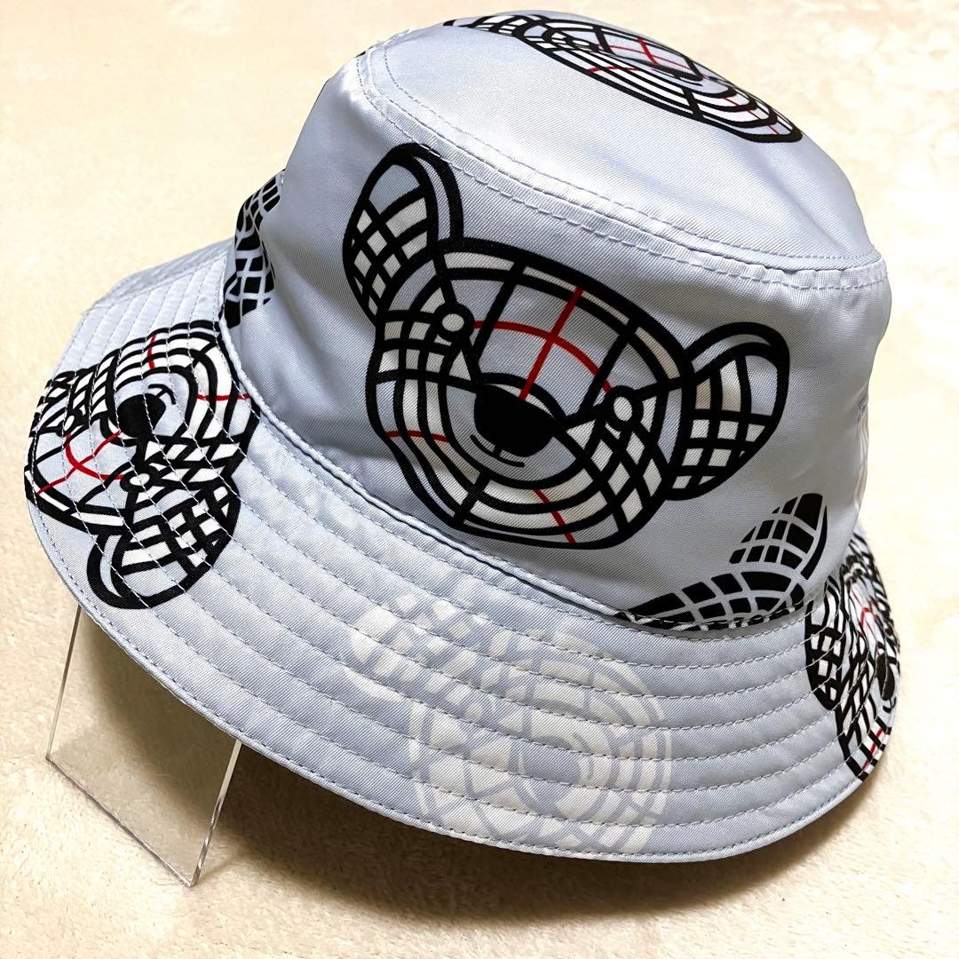 現行・美品✨バーバリー BURBERRY キッズ トーマスベア バケットハット