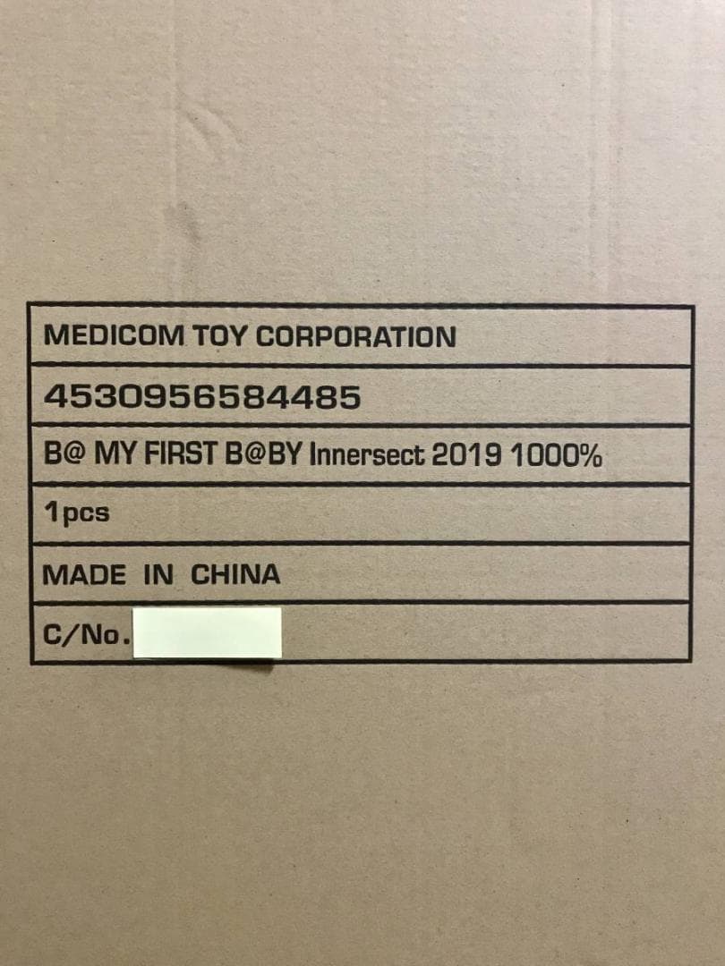 ベアブリック innersect 1000% メディコムトイ 千秋