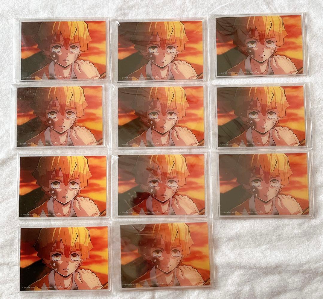 鬼滅の刃 アミューズメント一番カフェ アクリルプレート 我妻善逸