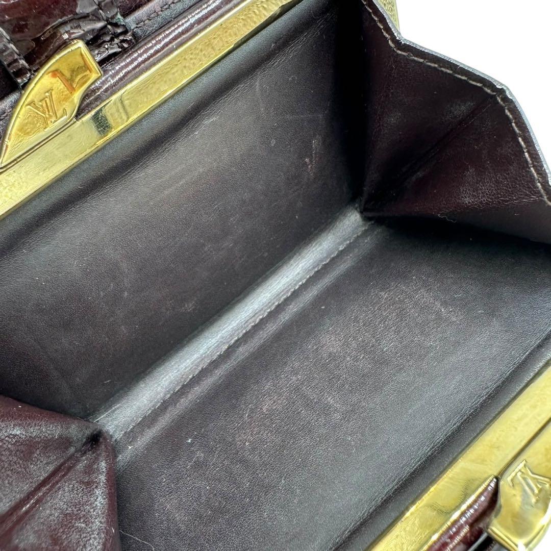 【極美品】ルイヴィトン ヴェルニ ポルトフォイユ ヴィエノワ がま口財布