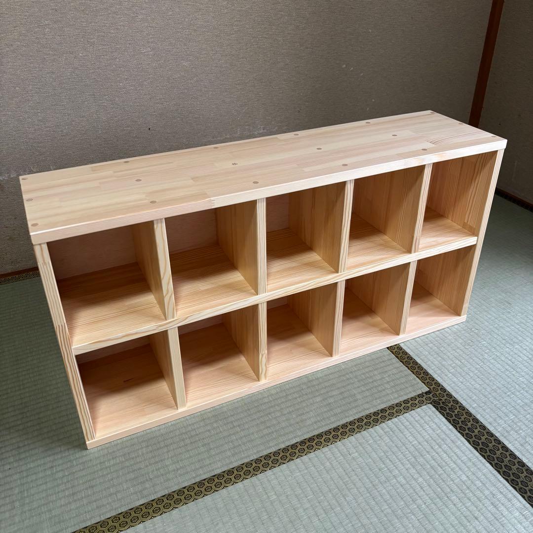 ハンドメイド　格子　棚　小物入れ　オーダー受け付けます。