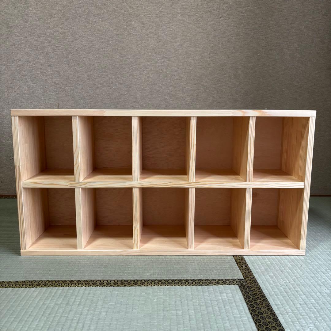 ハンドメイド　格子　棚　小物入れ　オーダー受け付けます。