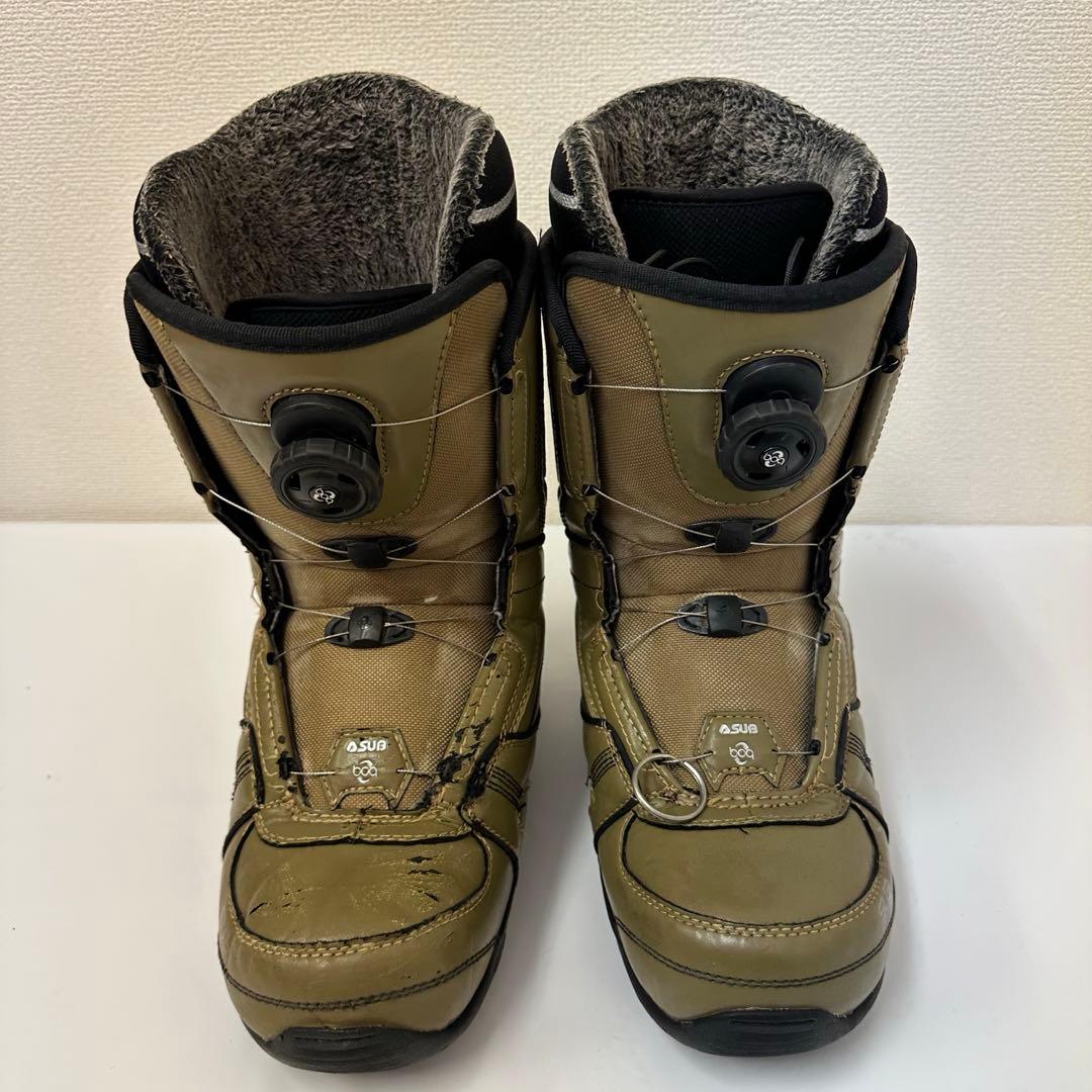 SUB BOAスノーボードブーツ オリーブグリーン 26~26.5cm