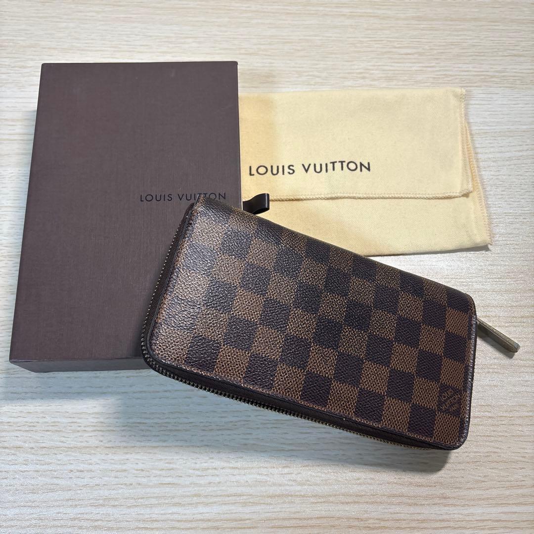 ルイヴィトン　ダミエ　長財布　SATO
