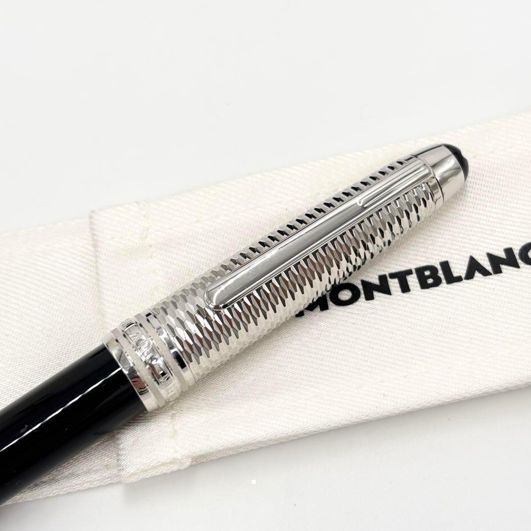 【新品未使用】モンブラン 万年筆 マイスターシュテュック ドゥエ ジオメトリー